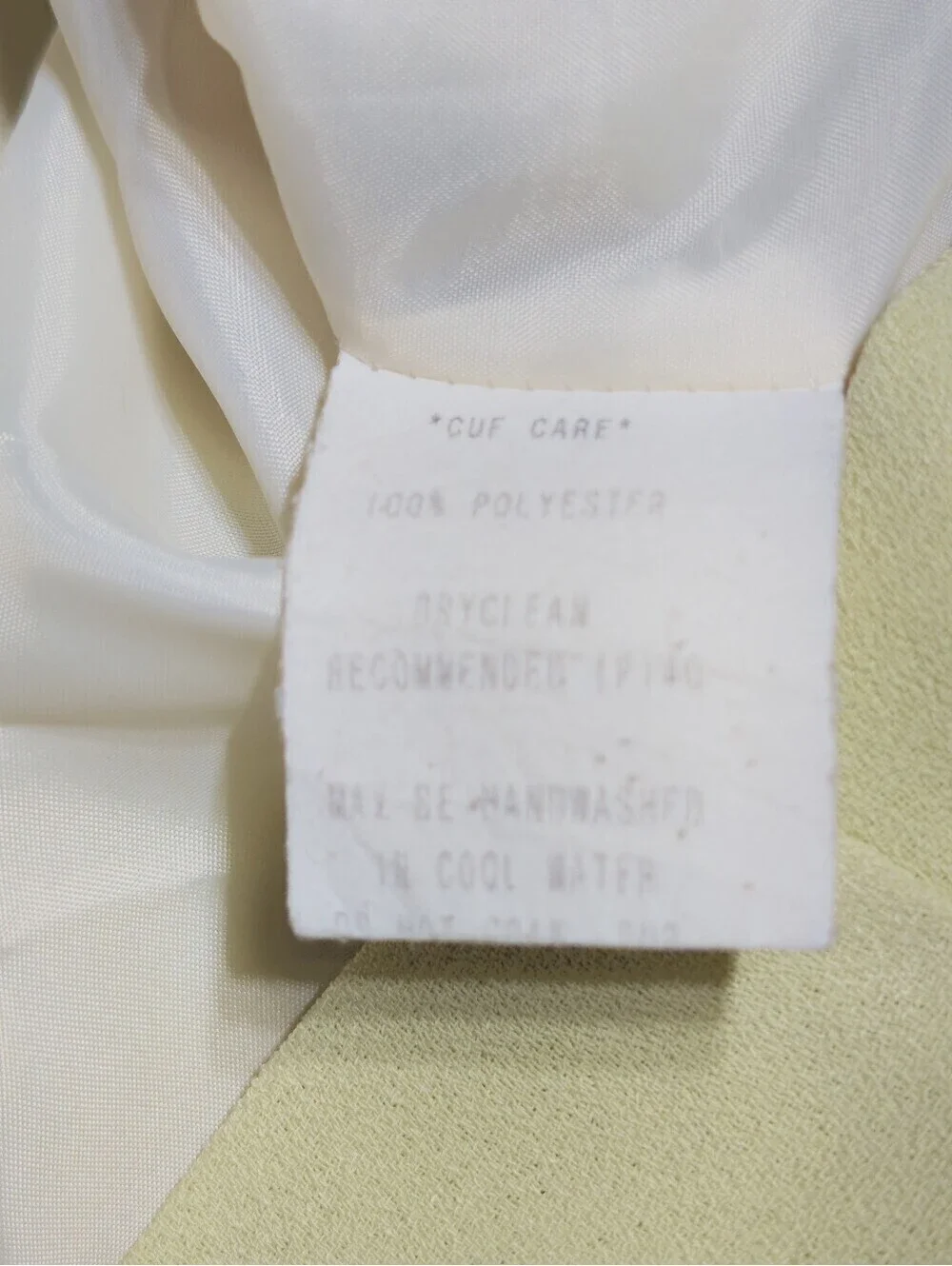 1980s Cue Design Australia Sz 6 /8 Short Sleeve Skirt Set Sage Tinted Cream